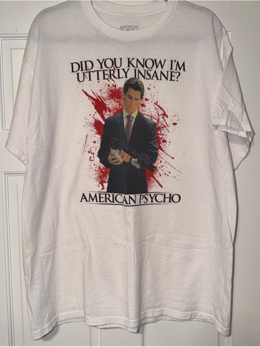 American psycho shirt